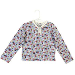 Kids Korner Girls Size M(5/6) Floral Long-Sleeved Shirt Top NWT